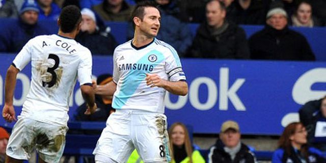Review: Lampard 2, Chelsea Runtuhkan Goodison Park