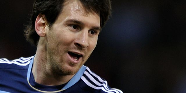 Messi Juga Top Skor Level Internasional di 2012