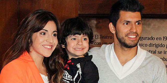 Aguero Dikabarkan Berpisah dari Putri Maradona