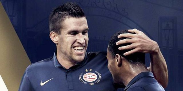 Foto: PSV Rilis Jersey Centenary Spesial