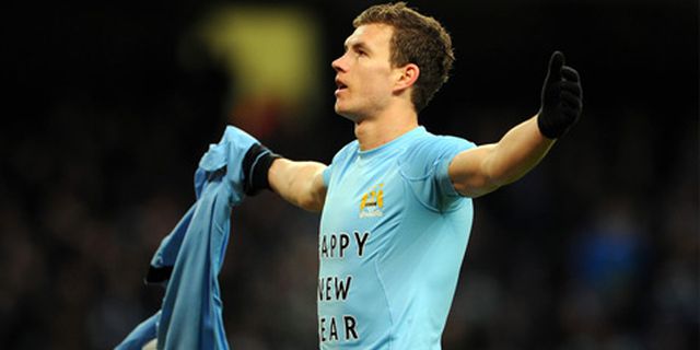 Inter Milan Pasang Harga £25 Juta Untuk Dzeko