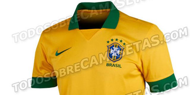 Bocoran Jersey: Brasil Piala Dunia 2014 Bocoran Jersey: Brasil Piala Dunia 2014