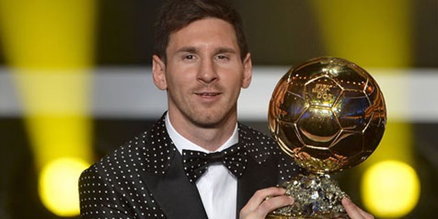 Messi Target Trofi Ballon d'Or ke-5 di Tahun Ini