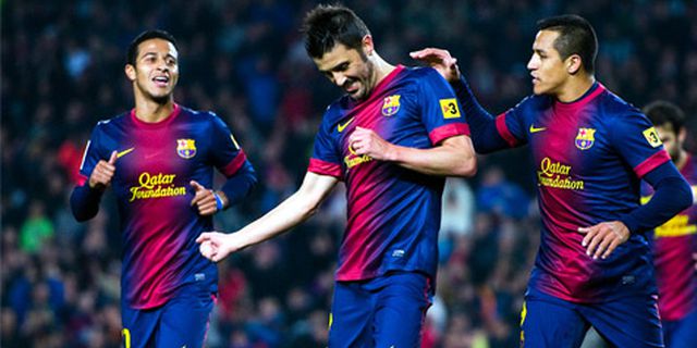 Vilanova Pastikan David Villa Bertahan di Barcelona