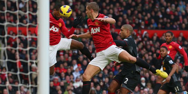 Vidic Offside Sebelum Cetak Gol Kedua United?