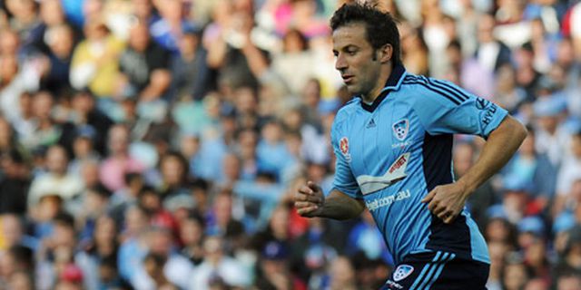 Del Piero Cetak 4 Gol di Kemenangan 7-1 Sydney FC
