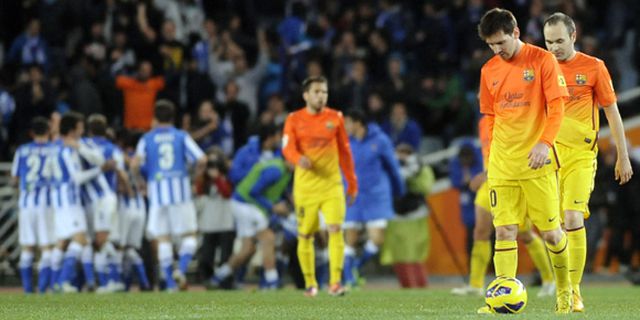 Highlights La Liga: Real Sociedad 3 - 2 Barcelona