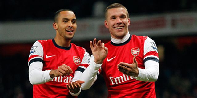 Podolski Yakin Arsenal Tembus Empat Besar