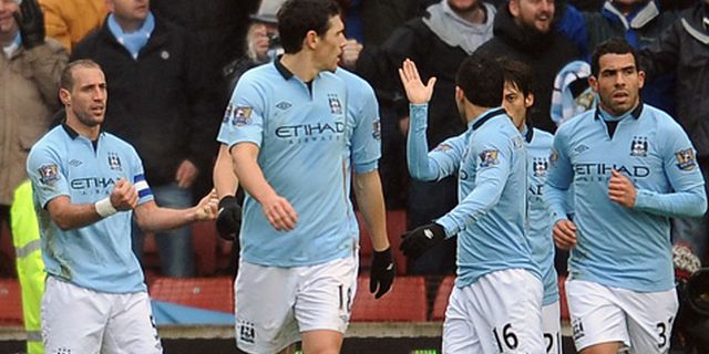 Highlights Piala FA: Stoke 0 - 1 Manchester City