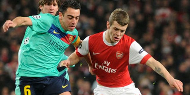 Kecewa Kalah, Xavi Pernah Lempar Kaus Pada Wilshere Kecewa Kalah, Xavi Pernah Lempar Kaus Pada Wilshere