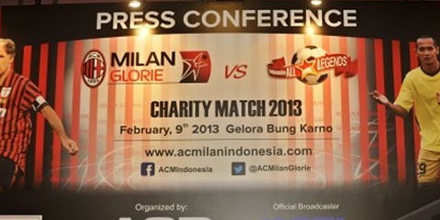 Rombongan AC Milan Glorie Tiba di Indonesia