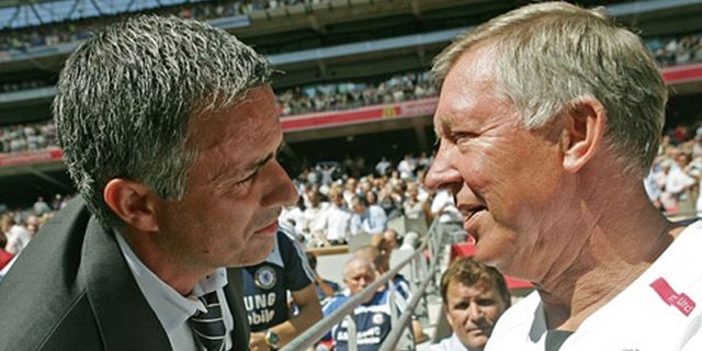 Ferguson Hindari Psy War Melawan Mourinho Ferguson Hindari Psy War Melawan Mourinho