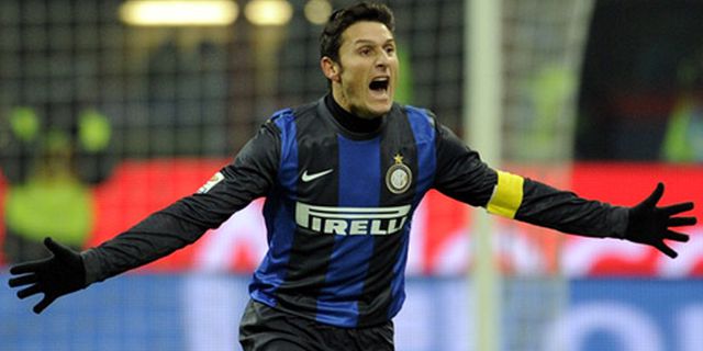 Inter Menang, Zanetti Catat Rekor