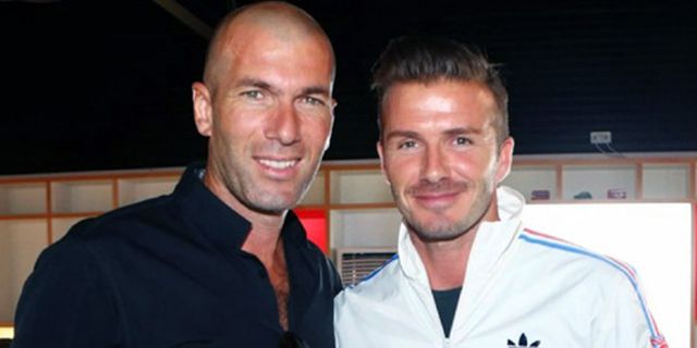 Zidane Kagum Melihat Antusias Beckham di Sepakbola