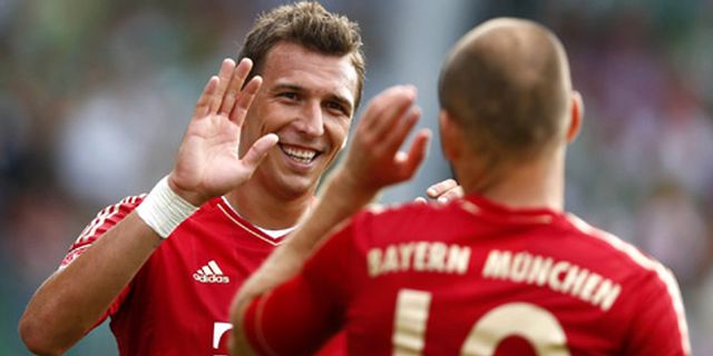 Mandzukic Bahagia Dengan Kiprahnya di Bayern Munich