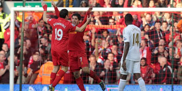 Highlights EPL: Liverpool 5-0 Swansea City