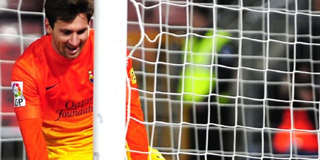 Gol ke-301 Messi di Mata Para Partnernya Gol ke-301 Messi di Mata Para Partnernya