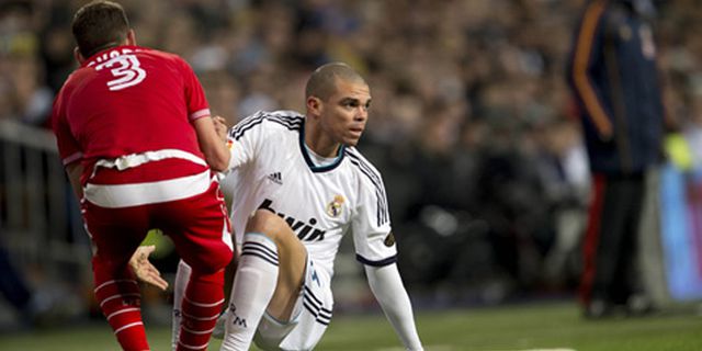 Pepe Ingin Madrid-Porto di Final Liga Champions