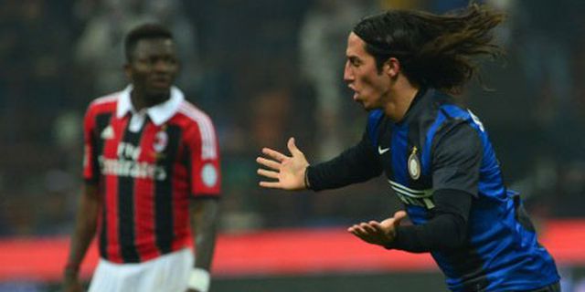 Schelotto dan Gol Derby Perdananya Schelotto dan Gol Derby Perdananya