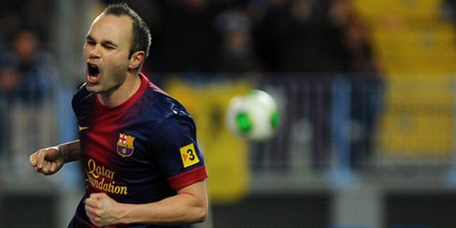 Iniesta: Barca Akan Singkirkan Milan di Liga Champions