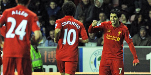 Review: Trigol Suarez Bawa The Reds Bekuk Wigan