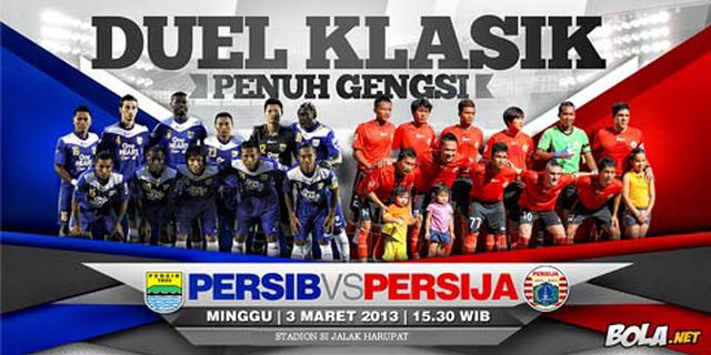 Inilah Susunan Pemain Persib vs Persija Inilah Susunan Pemain Persib vs Persija
