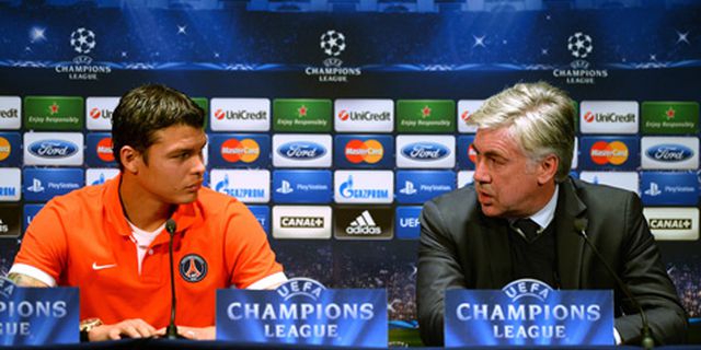 Menjamu Valencia, Ancelotti Siapkan Thiago Silva