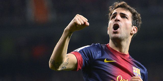 Fabregas Minta Barca Hadapi Milan Dengan Kalem