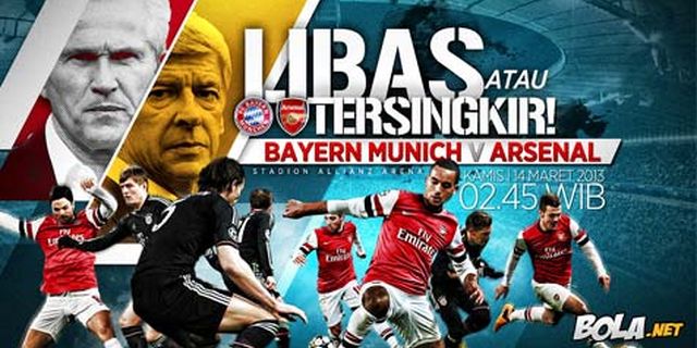 Preview: Bayern Munich vs Arsenal, Misi Maha Sulit Preview: Bayern Munich vs Arsenal, Misi Maha Sulit