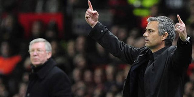 Mourinho Tatap Rekor Ferguson