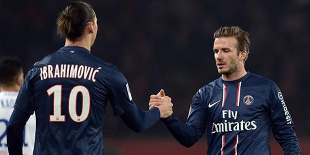 Ibra: Beckham akan Bantu PSG Tumbangkan Barca Ibra: Beckham akan Bantu PSG Tumbangkan Barca
