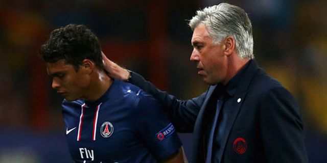 Thiago Silva Absen di Leg Kedua Kontra Barcelona?