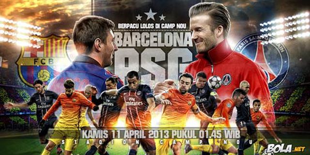 Data dan Fakta Perempat Final UCL: Barcelona vs PSG