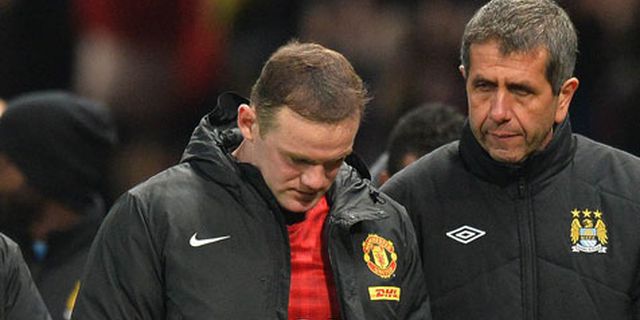 Dibungkam City, Rooney Masih Kesal