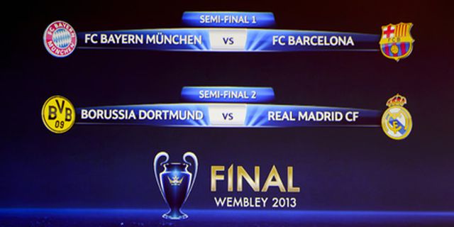 Reaksi Para Wakil Klub Atas Hasil Drawing Semifinal UCL