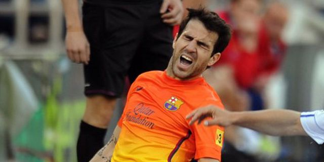 Fabregas: Rangkaian Cedera Ganggu Musim Barca