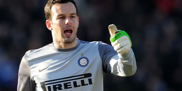 Barca Incar Handanovic, Agen Membantah Barca Incar Handanovic, Agen Membantah