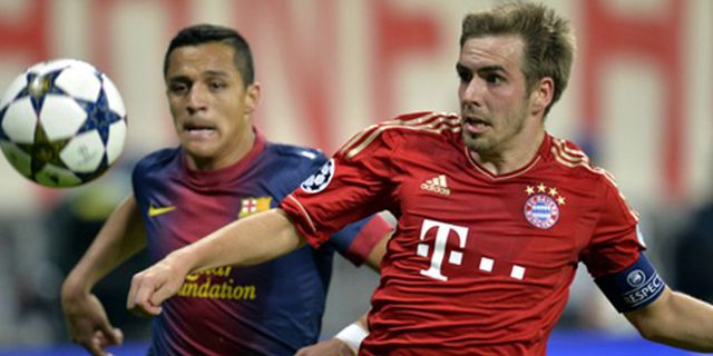 Lahm Beber Kunci Sukses Bayern Taklukkan Barca