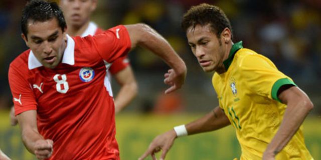 Review: 10 Pemain Brasil Tertahan Chile