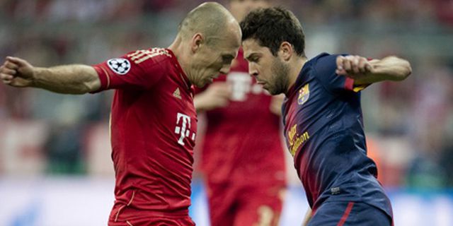 Guardiola Datang, Robben Ditendang