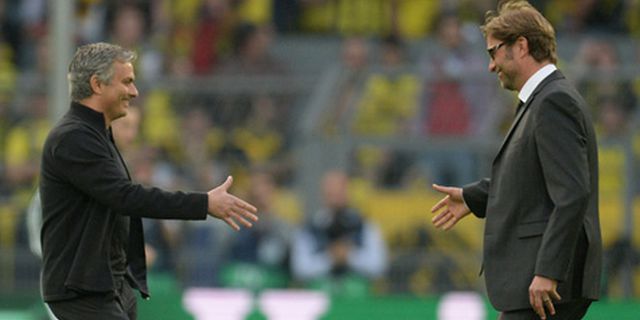 Mou Bantah Bocorkan Masa Depannya Pada Klopp