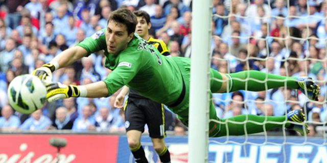 Mancini Tetap Pilih Pantilimon Ketimbang Hart di Final Piala FA