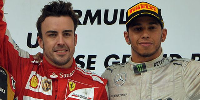 Hamilton-Alonso, Peraih Gaji Tertinggi di F1 2013