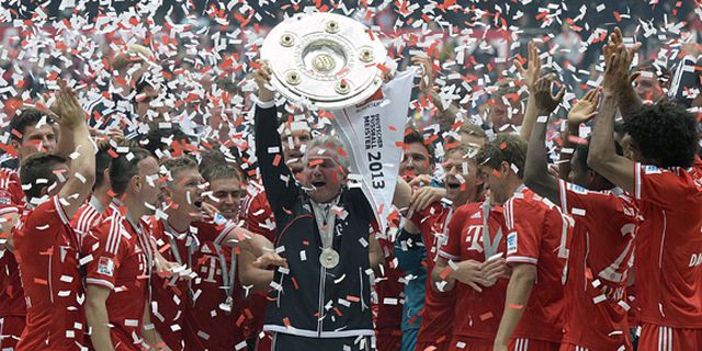 Video: Selebrasi Juara Bundesliga 2012-2013 Bayern Munich Video: Selebrasi Juara Bundesliga 2012-2013 Bayern Munich