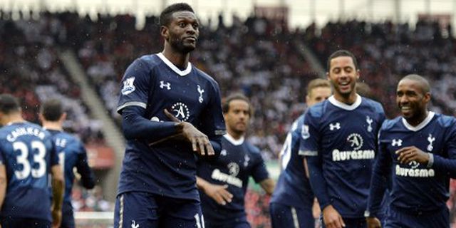 Ambisi Adebayor Bawa Spurs ke Liga Champions