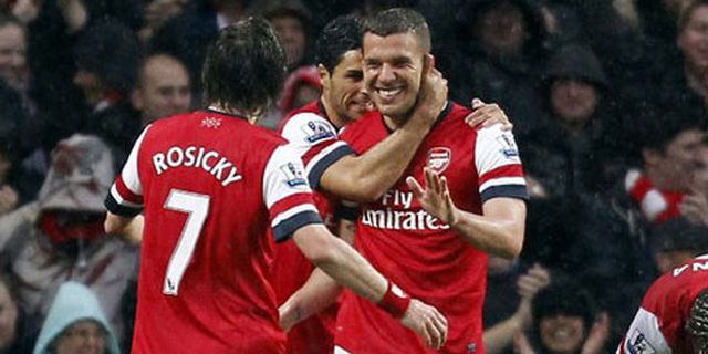Review: Libas Wigan, Arsenal Kembali ke Zona Champions Review: Libas Wigan, Arsenal Kembali ke Zona Champions