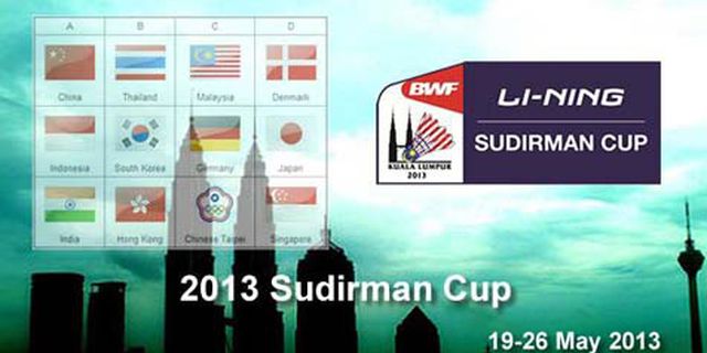 Tim Sudirman Indonesia Tertinggal 0-2 Atas China Tim Sudirman Indonesia Tertinggal 0-2 Atas China