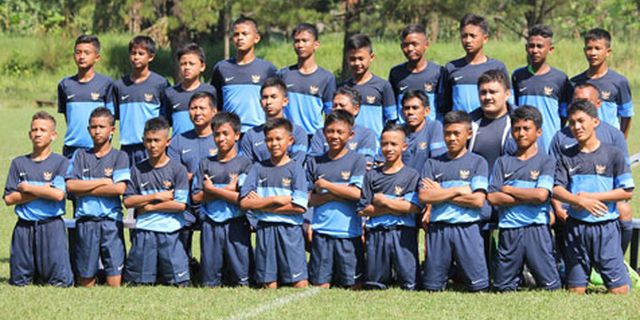 21 Pemain Timnas U-14 Berangkat ke Myanmar