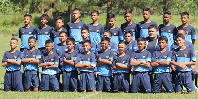 Timnas U-14 Jalani Sesi Uji Lapangan Zeyar Thiri