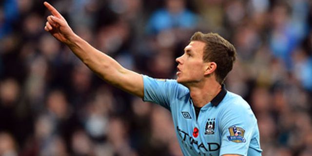 Pelatih Timnas Bosnia Ingin Dzeko Tetap di City